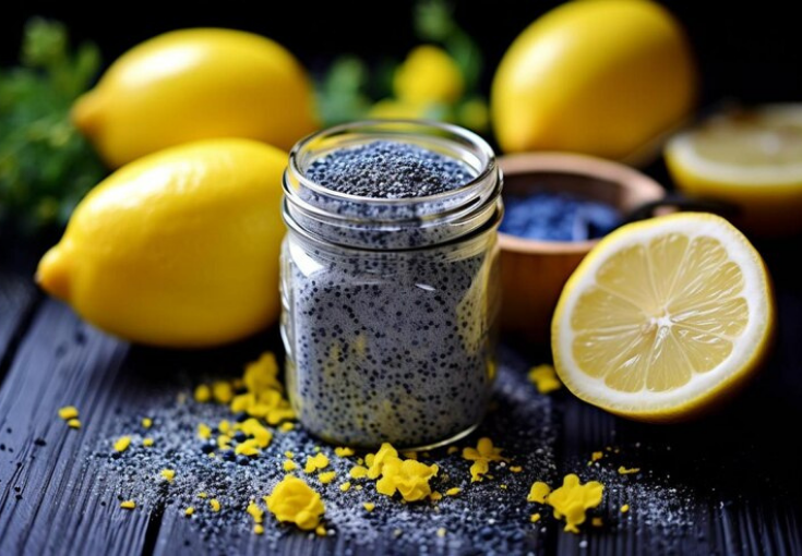 Lemon and Chia Seeds