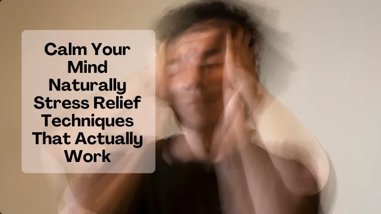 stress relief techniques with mindfulness meditation and breathing exercises